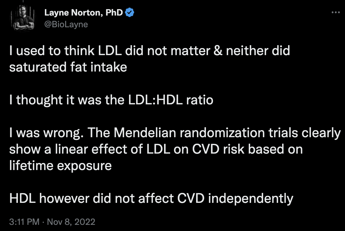Layne Norton on cholesterol