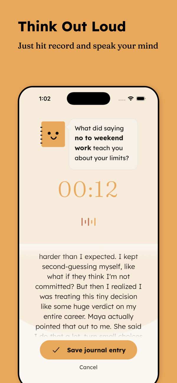 Lound recording interface
